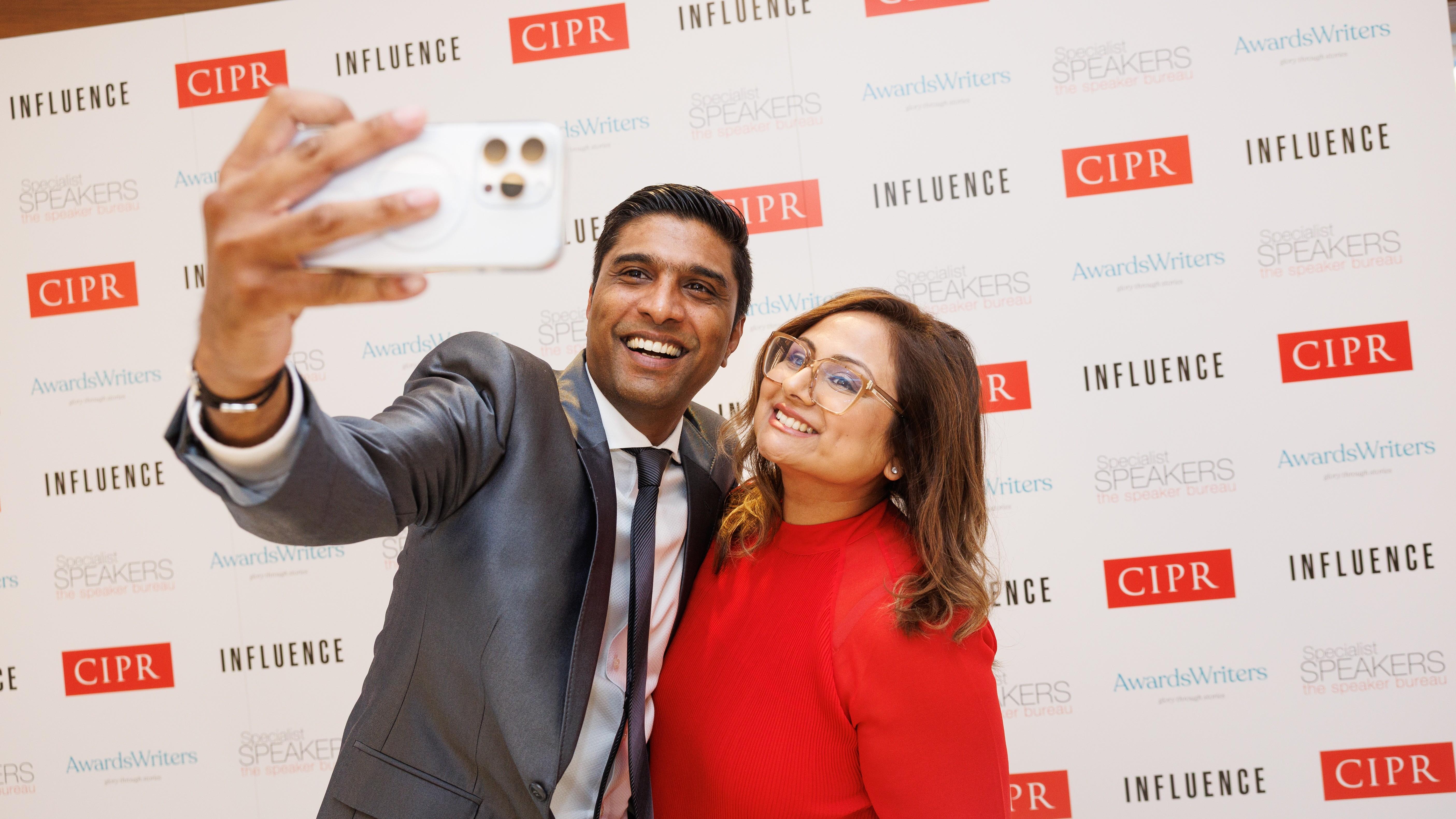 couple taking a selfie